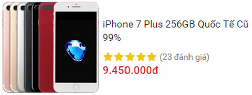 iPhone 7 Plus 256GB 99%
