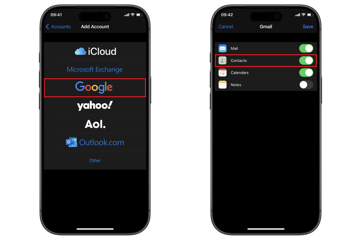 Cách chuyển danh bạ từ iPhone sang Android - Hình 2