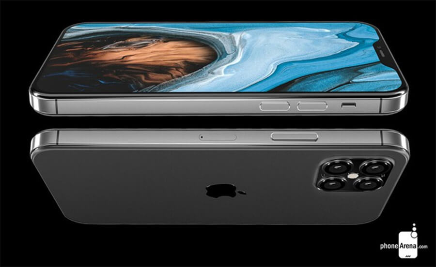 (Concept) iPhone 12 "cực chất" với thiết kế giống iPhone 4, 4 camera và "tai thỏ" - Hình 1