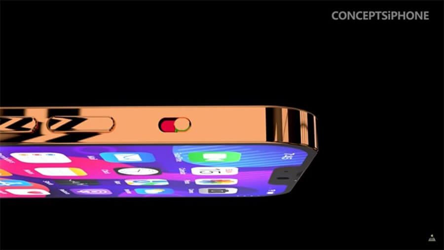 Concept iPhone 13: Màu Sunset Gold ấn tượng, camera lớn và notch nhỏ gọn hơn - Hình 1
