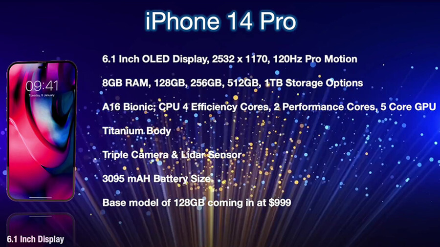 Tấm nền LTPS của iPhone 14 bản tiêu chuẩn sẽ được cung cấp bởi BOE - Hình 4 Concept iPhone 14 Pro