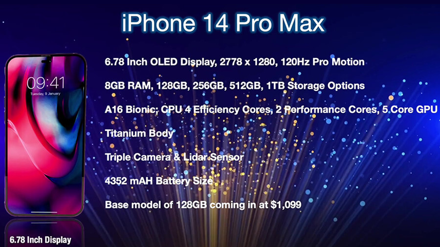 Tấm nền LTPS của iPhone 14 bản tiêu chuẩn sẽ được cung cấp bởi BOE - Hình 5 Concept iPhone 14 Pro Max