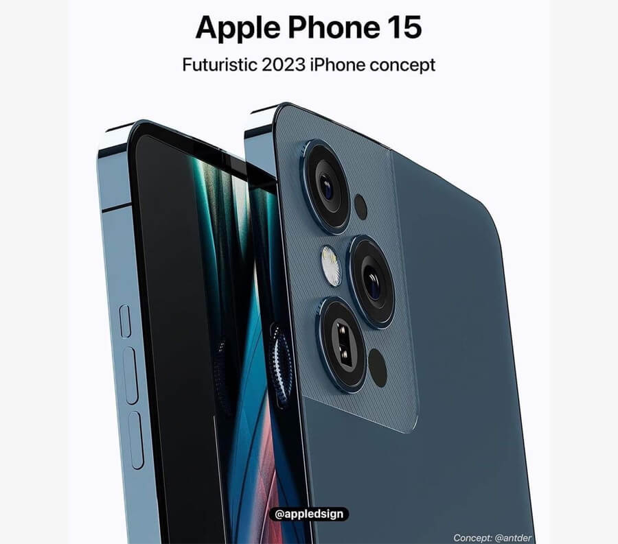Concept iPhone 15: Thiết kế 'trong mơ' nhưng nhìn cứ giống giống hãng nào ấy - Hình 3