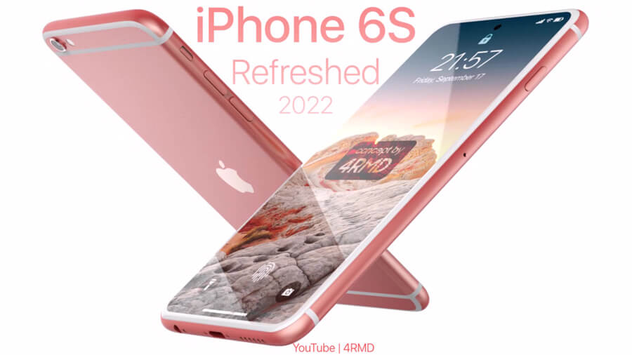 Concept iPhone 6s 2022: Màn hình nốt ruồi, chạy chip Apple A15 mạnh mẽ - Hình 1