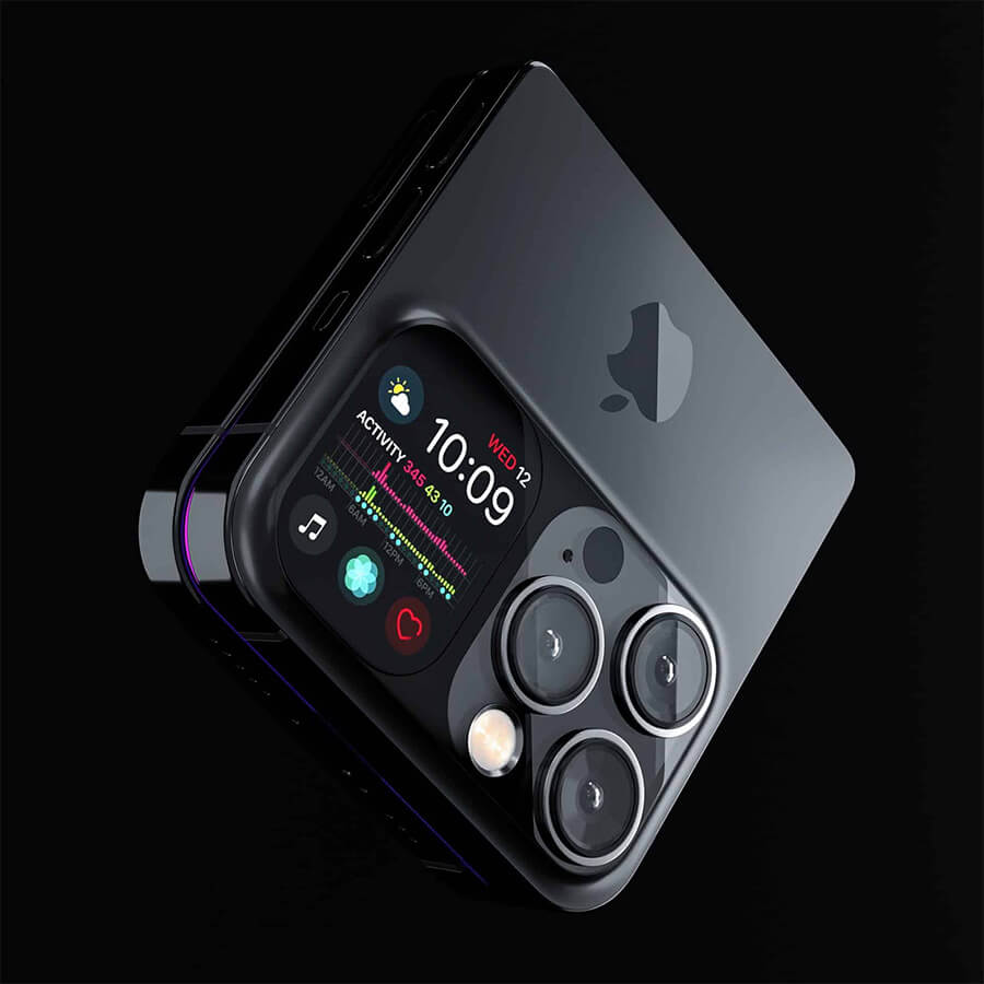 Concept iPhone gập - Hình 3 Concept iPhone gập - Hình 3
