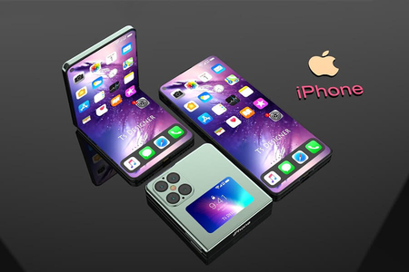 Chiêm ngưỡng concept iPhone gập độc đáo với màn hình siêu tràn viền tuyệt đẹp