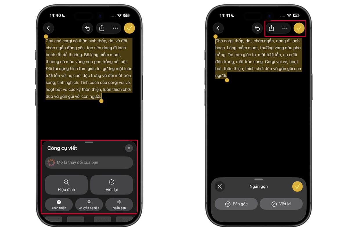 Apple Intelligence trên iPhone