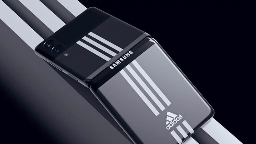 Cùng chiêm ngưỡng concept Galaxy Z Flip 3 Adidas Sport Edition đẹp mê hồn dành cho tín đồ thể thao - Hình 1