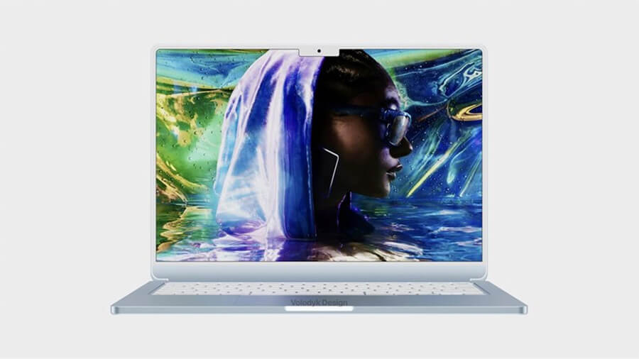 Cùng chiêm ngưỡng concept MacBook Air M2 với nhiều màu sắc trẻ trung - Hình 1