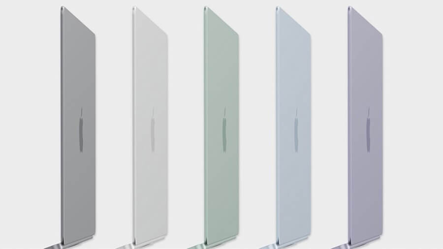 Cùng chiêm ngưỡng concept MacBook Air M2 với nhiều màu sắc trẻ trung - Hình 2