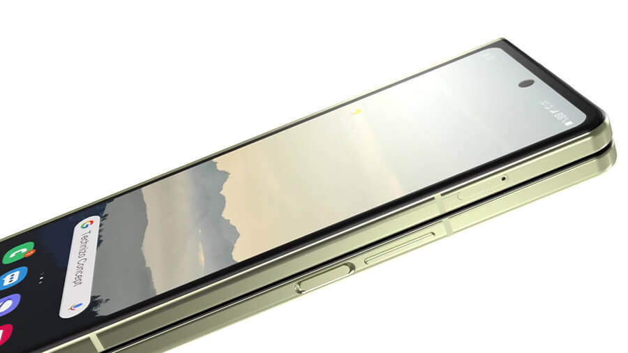 Cùng chiêm ngưỡng Samsung Galaxy Z Fold 4 trong lớp áo vàng bóng bẩy - Hình 3