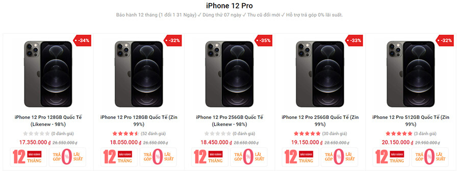 Cuối tháng xả hàng: Bộ đôi iPhone 12 Pro và iPhone 12 Pro Max giảm giá siêu sốc - Hình 2