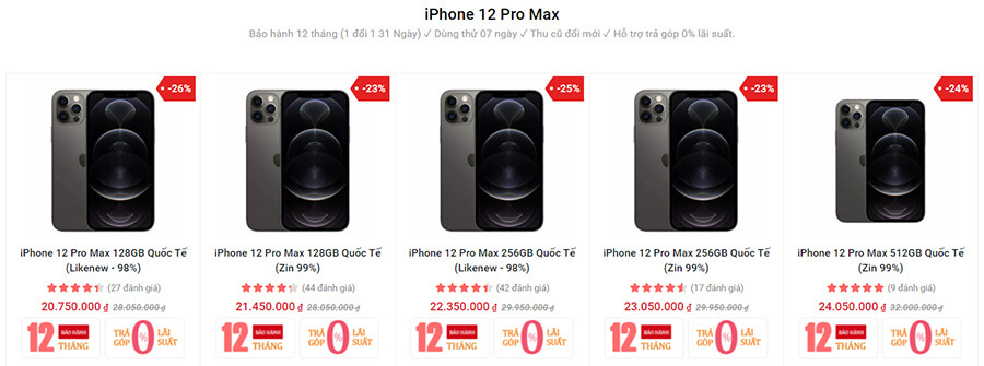 Cuối tháng xả hàng: Bộ đôi iPhone 12 Pro và iPhone 12 Pro Max giảm giá siêu sốc - Hình 3