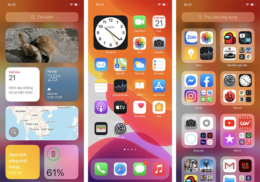 Xuất hiện giao diện iOS 8 dành cho iPhone 6