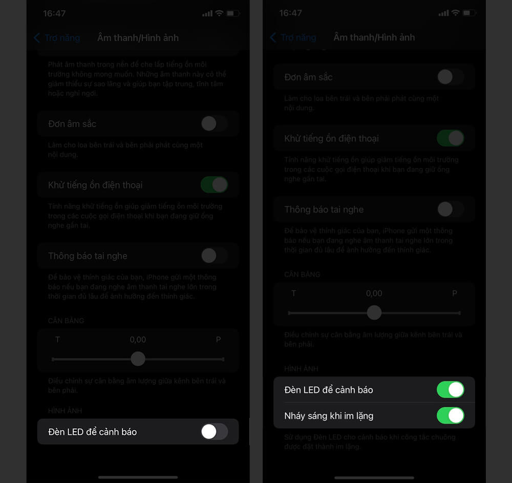Đèn flash nháy sáng khi có cuộc gọi, tin nhắn hay thông báo - Hình 2