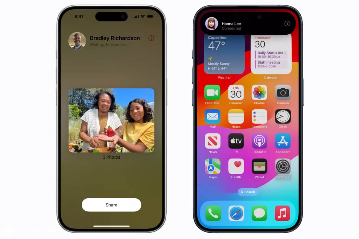 Android gửi file sang iPhone