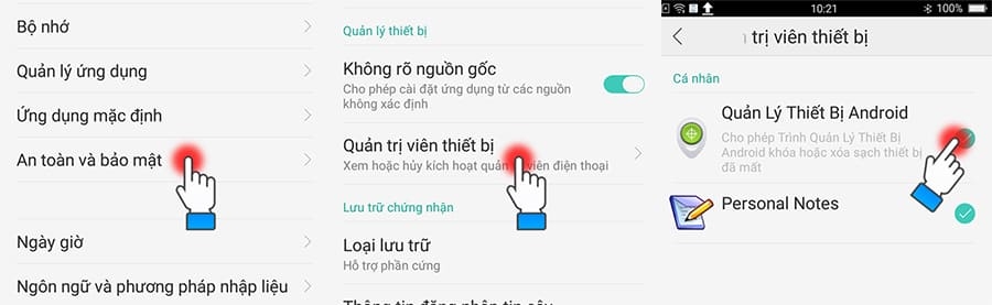 Định vị smartphone Android bị mất hoặc bị kẻ gian đánh cắp - Hình 3 Định vị smartphone Android bị mất hoặc bị kẻ gian đánh cắp - Hình 3