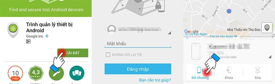 Định vị smartphone Android bị mất hoặc bị kẻ gian đánh cắp - Hình 9 Định vị smartphone Android bị mất hoặc bị kẻ gian đánh cắp - Hình 9