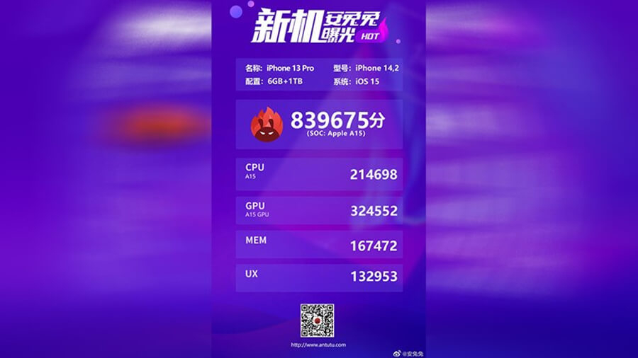 Dòng iPhone 13 series lần đầu lộ điểm Antutu khủng, cho thấy sức mạnh vượt trội thế hệ tiền nhiệm - Hình 1 Dòng iPhone 13 series lần đầu lộ điểm Antutu khủng, cho thấy sức mạnh vượt trội thế hệ tiền nhiệm - Hình 1