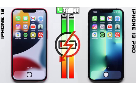 Dù có viên pin nhỏ hơn nhưng iPhone 13 Pro lại cho thời lượng pin ấn tượng hơn iPhone 13