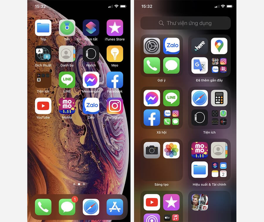 Dùng iPhone cực đã với tính năng App Library mới trên iOS 14 - Hình 2