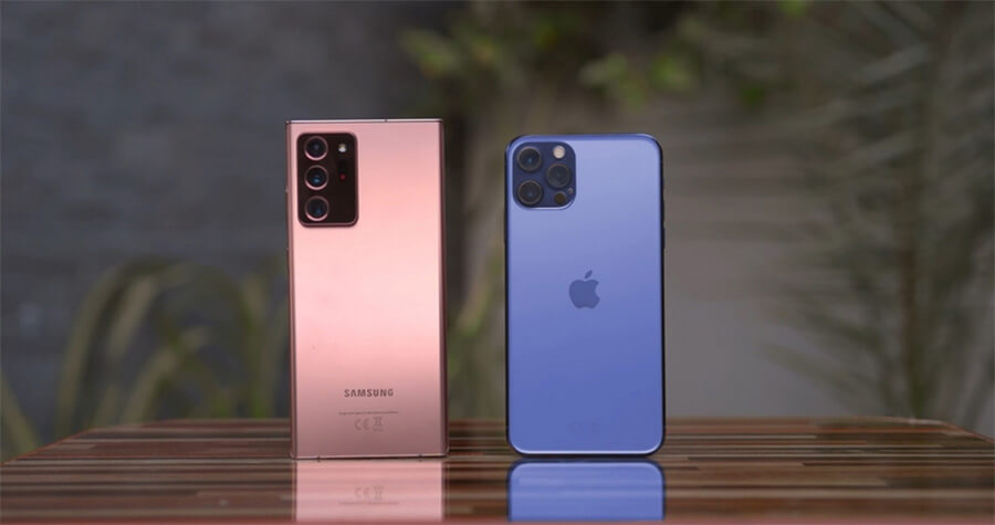 Galaxy Note 20 Ultra 5G và iPhone 12 Pro Max: Chọn Samsung hay Apple? - Hình 3 Galaxy Note 20 Ultra 5G và iPhone 12 Pro Max: Chọn Samsung hay Apple? - Hình 3