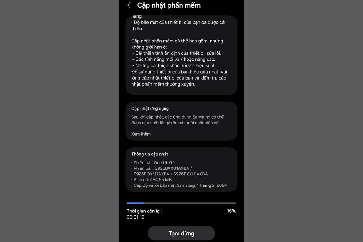 Bản cập nhật mới giúp Galaxy S24 Series khắc phục sự cố camera và lỗi màn hình - Hình 2