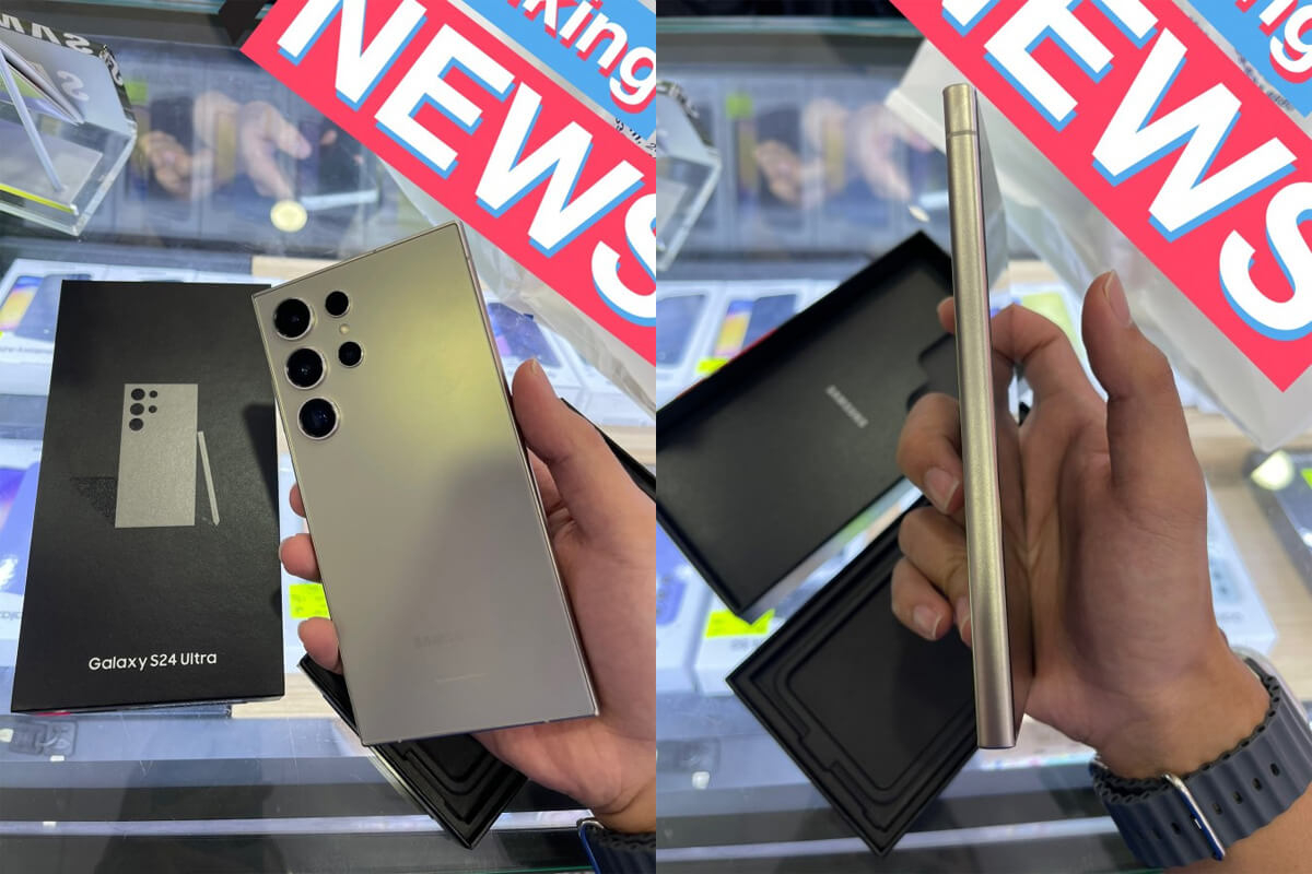 Galaxy S24 Ultra lộ ảnh thực tế với khung viền titaninum và thay đổi nhỏ Galaxy S24 Ultra lộ ảnh thực tế với khung viền titaninum và thay đổi nhỏ