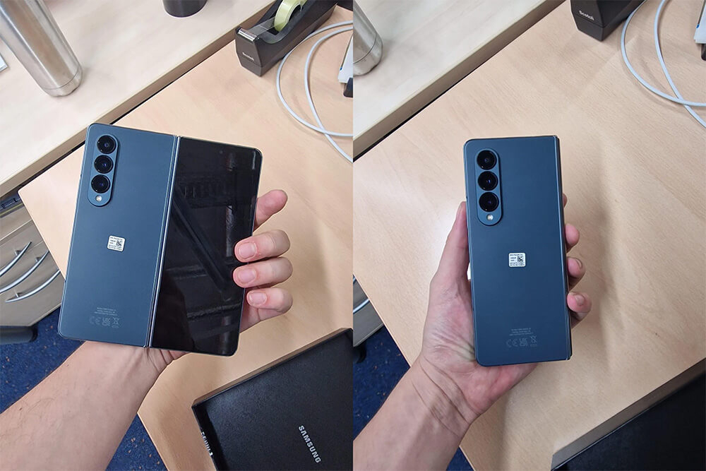 Galaxy Z Fold4 lộ ảnh thực tế kèm tính năng mới đẳng cấp - Hình 2 Ảnh thực tế Galaxy Z Fold4 - Hình 2