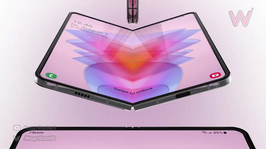 Galaxy Z Fold4 bất ngờ lộ diện cực đẹp trong bản concept mới nhất - Hình 2