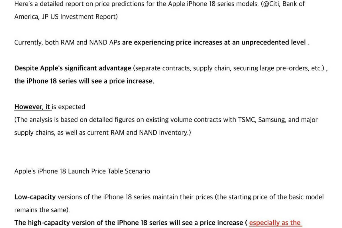 Giá iPhone 18 series được dự đoán sẽ gây sốc với iFan - Hình 1 iPhone 18 series