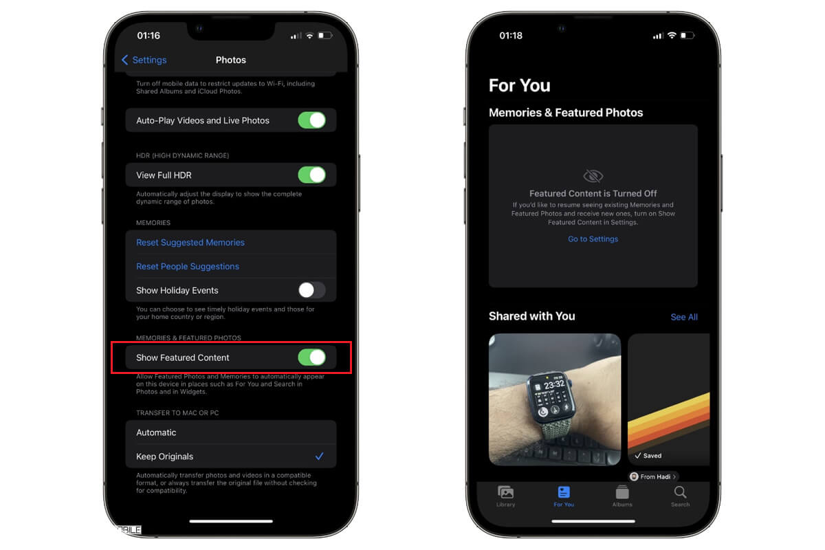 Gợi ý hình nền thông minh ngay trong ứng dụng Ảnh