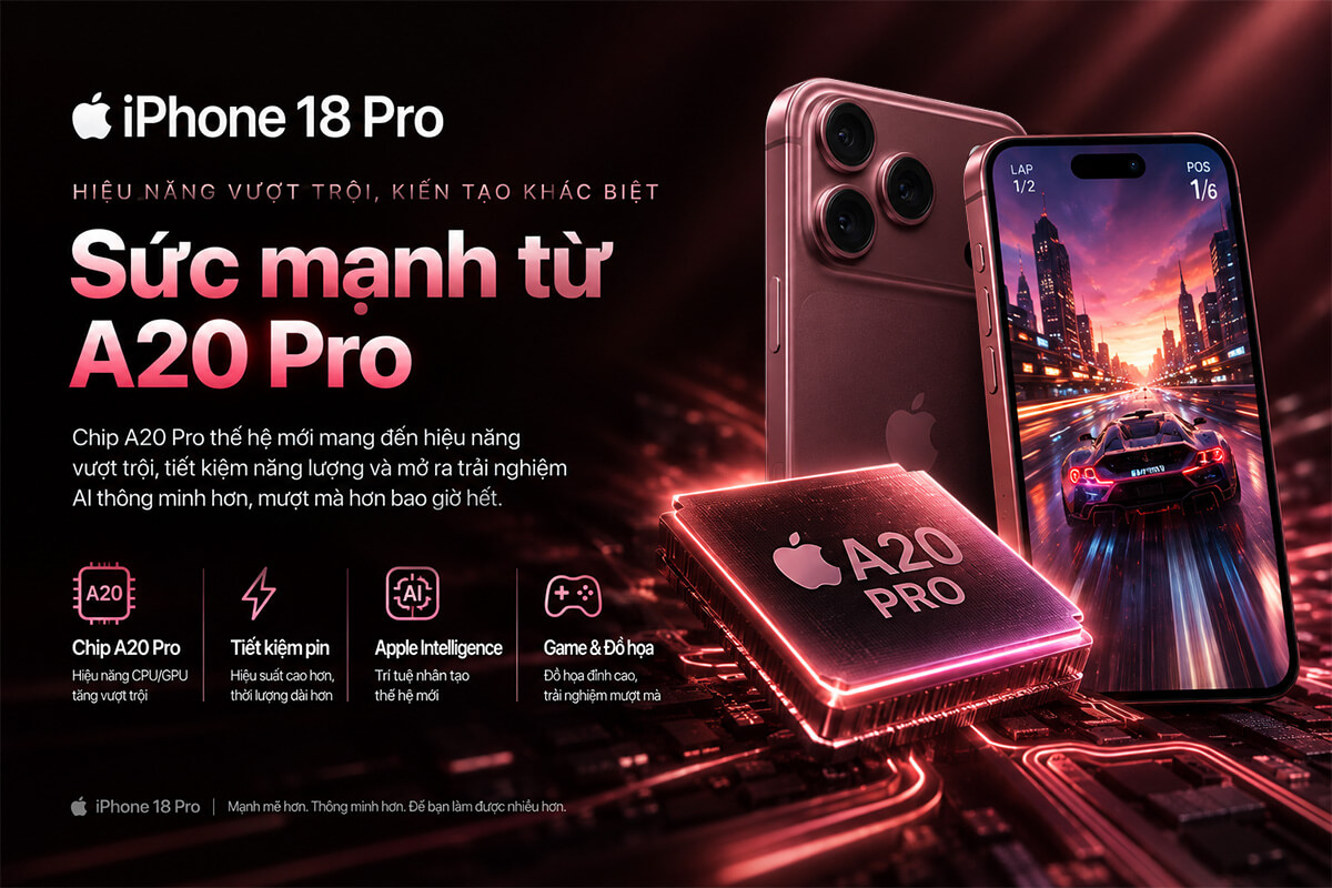 Hiệu năng iPhone 18 Pro
