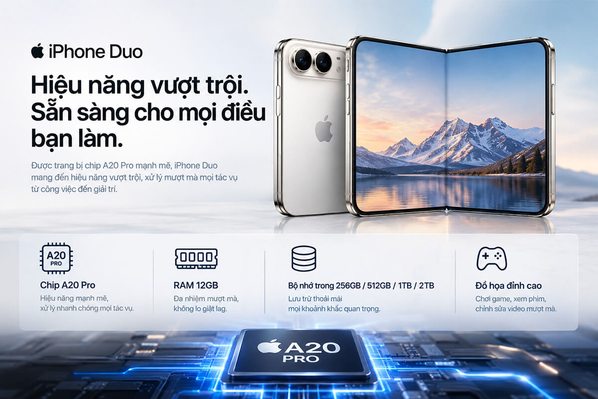 Hiệu năng iPhone Duo