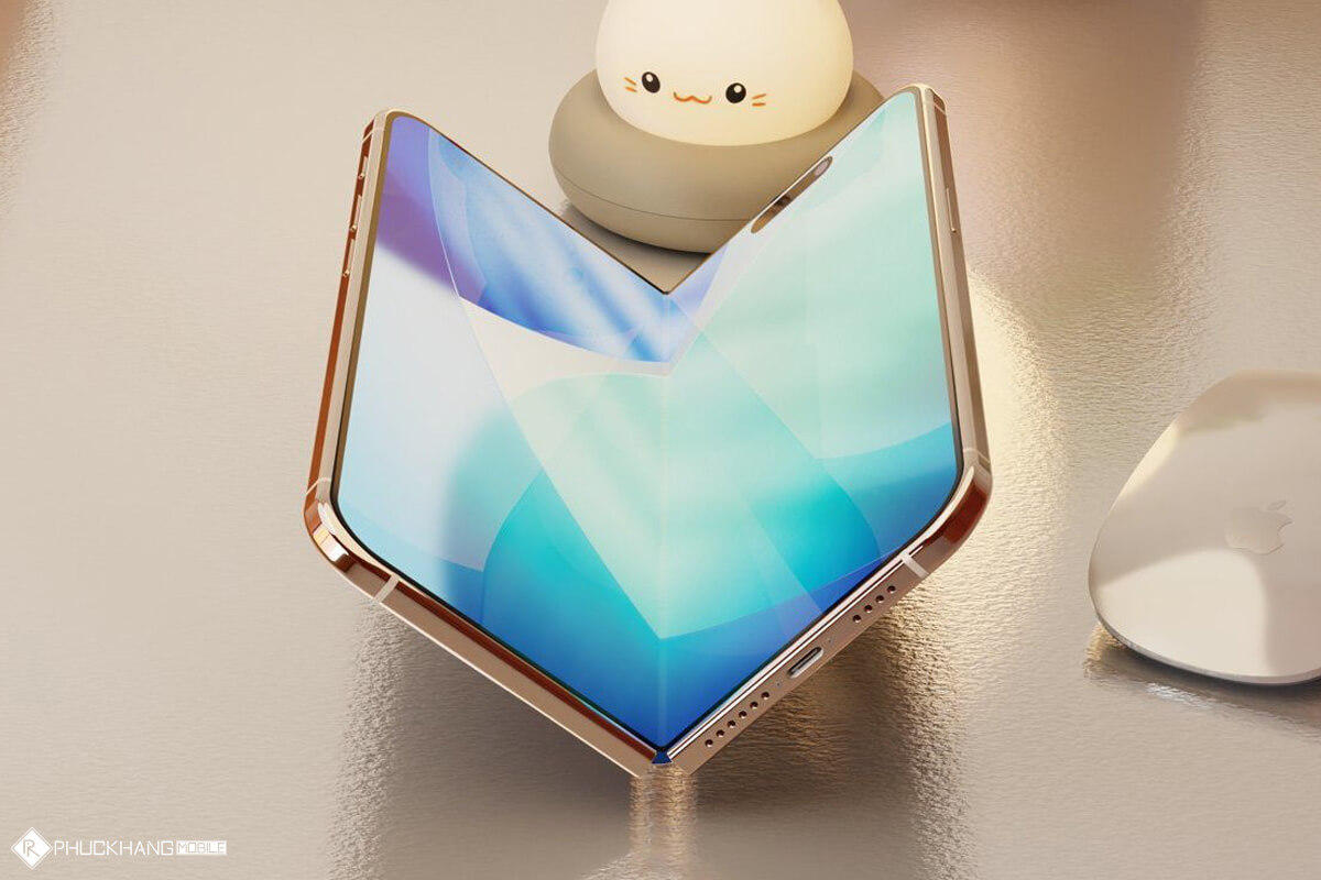 Chiêm ngưỡng iPhone Fold màn hình gập trong bộ sưu tập mới nhất - Hình 2 iPhone gập