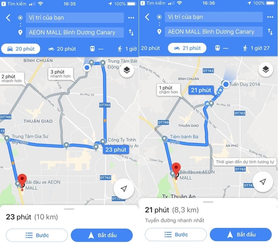 Hỗ trợ dẫn đường cho người đi xe máy đã có mặt trên Google Maps của iOS - Hình 2