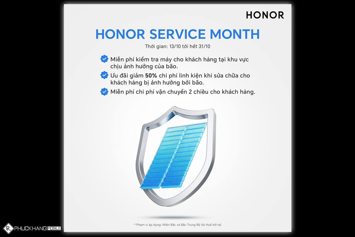 Thông tin chi tiết chương trình HONOR HONOR