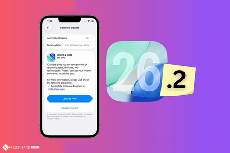 Hướng dẫn cập nhật lên iOS 26.2 Beta trên iPhone