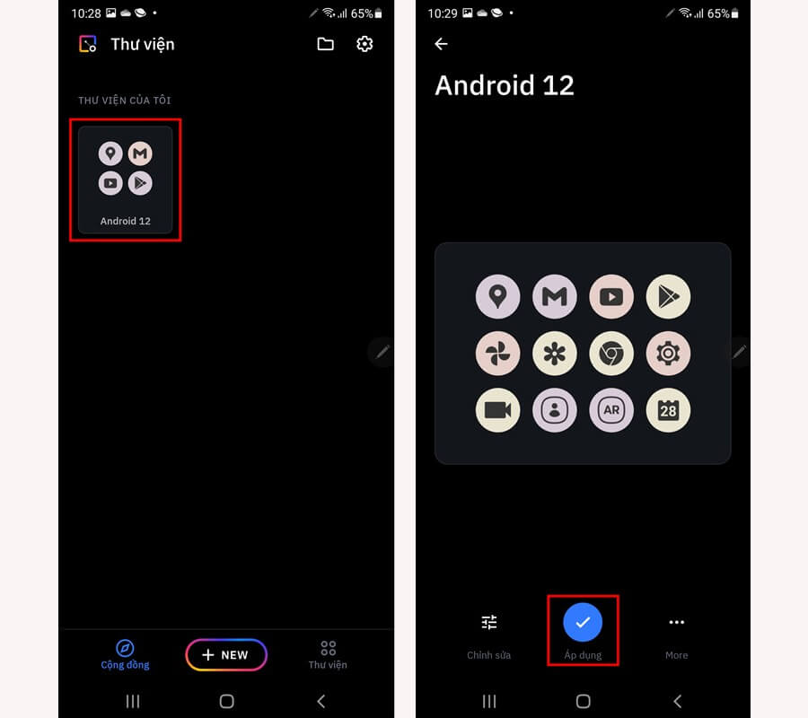 Hướng dẫn cài giao diện Android 12 cho mọi smartphone Android - Hình 6 Hướng dẫn cài giao diện Android 12 cho mọi smartphone Android - Hình 6