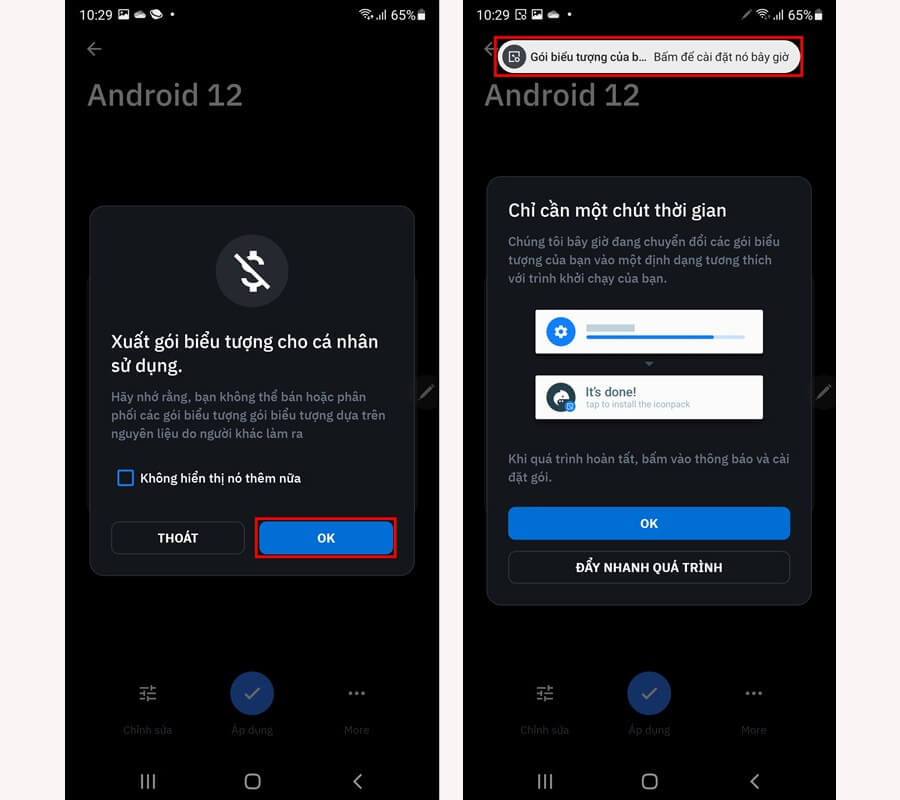 Hướng dẫn cài giao diện Android 12 cho mọi smartphone Android - Hình 7 Hướng dẫn cài giao diện Android 12 cho mọi smartphone Android - Hình 7