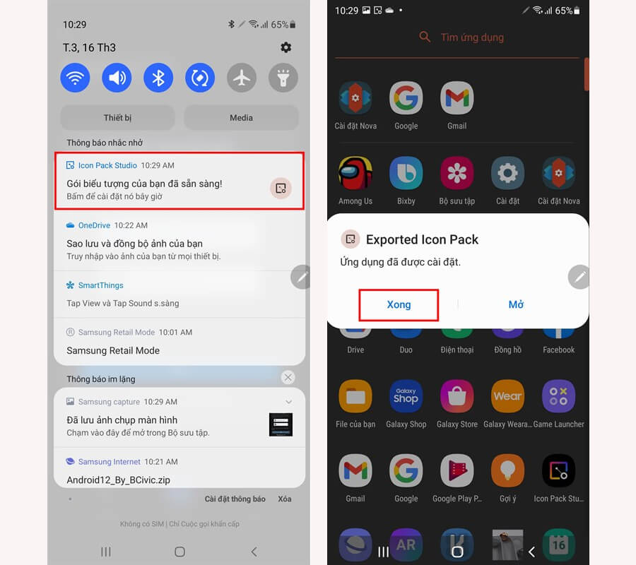 Hướng dẫn cài giao diện Android 12 cho mọi smartphone Android - Hình 8 Hướng dẫn cài giao diện Android 12 cho mọi smartphone Android - Hình 8