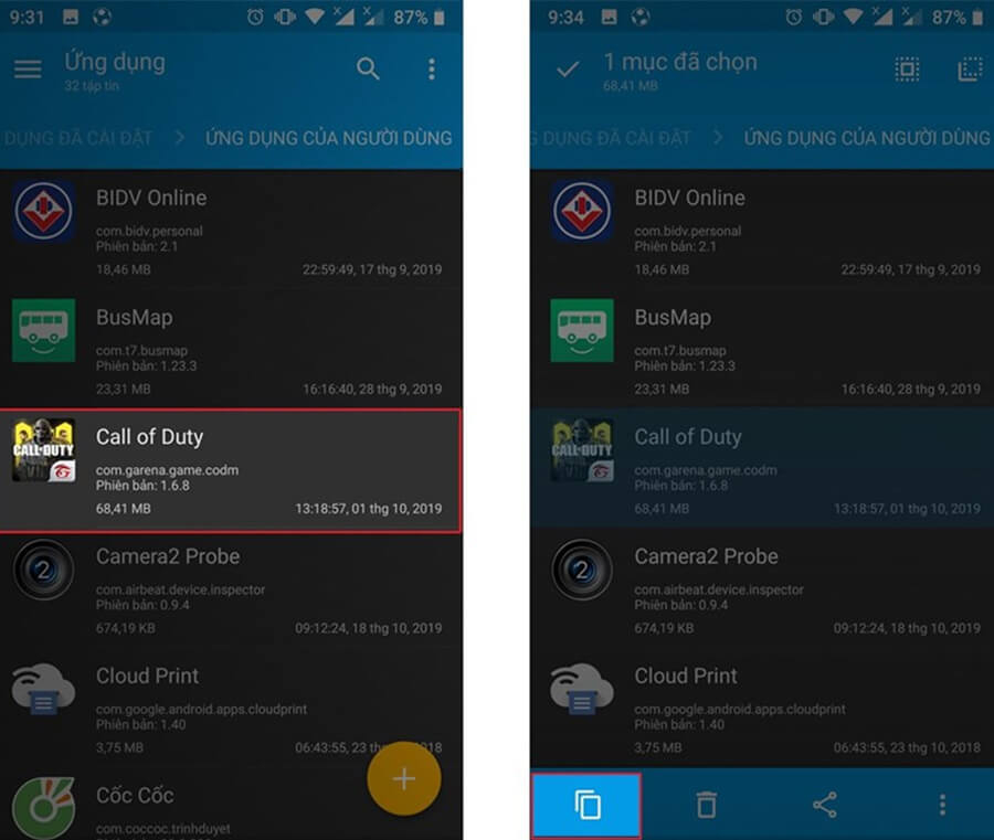 Hướng dẫn chia sẻ file APK giữa 2 smartphone Android - Hình 2