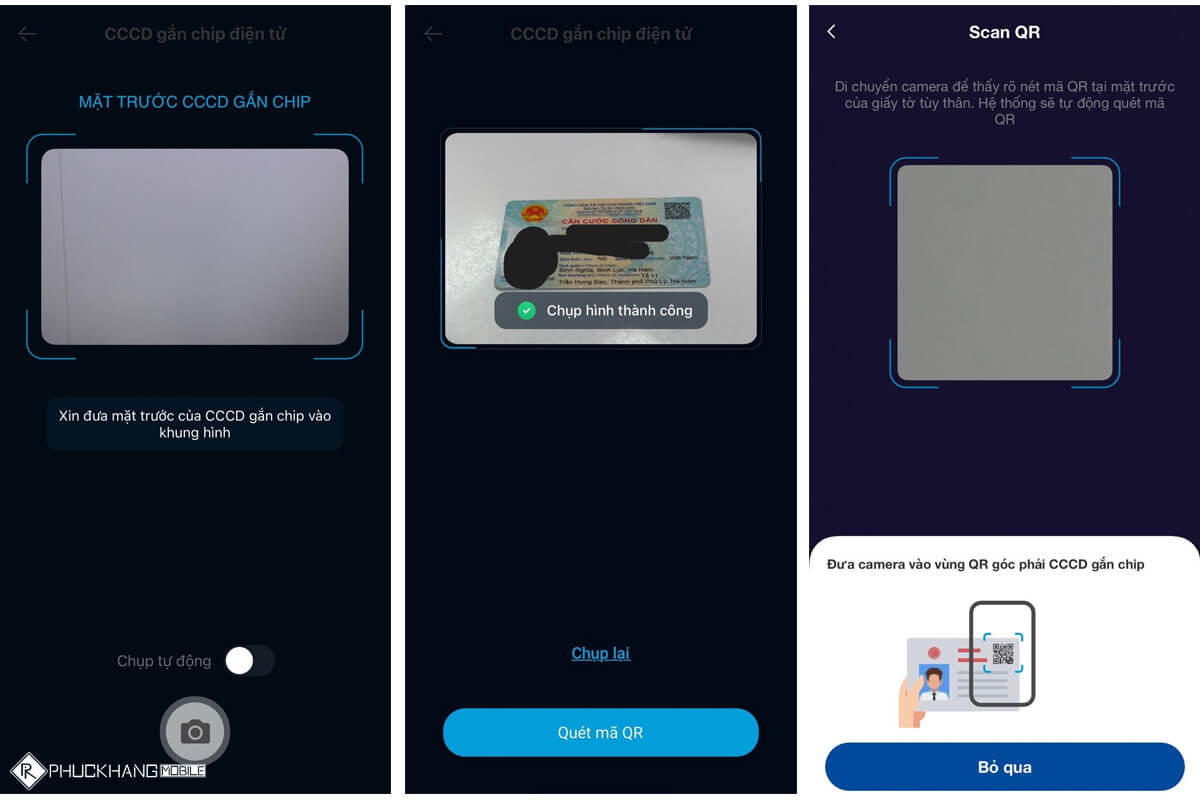 Cách xác thực tài khoản và liên kết ngân hàng với VNPAY - Hình 2 Hướng dẫn định danh tài khoản VNPAY - Hình 2
