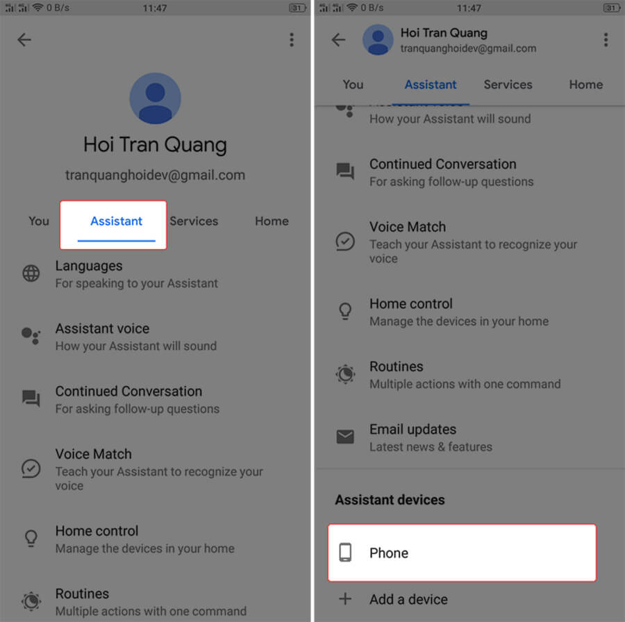 Hướng dẫn "gọi" Google Assistant bằng giọng nói thay vì nhấn phím Home - Hình 4 Hướng dẫn "gọi" Google Assistant bằng giọng nói thay vì nhấn phím Home - Hình 4