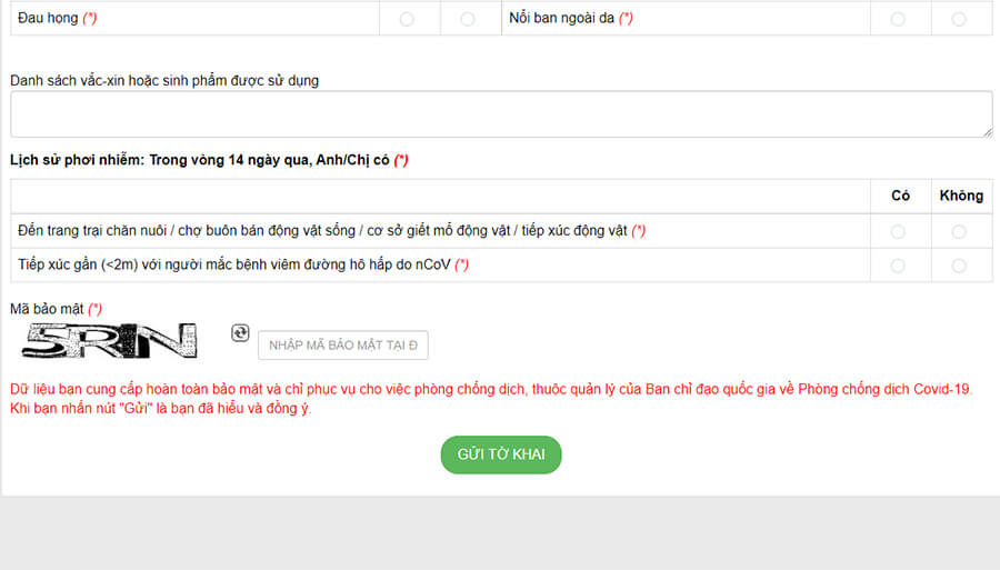 Hướng dẫn khai báo y tế online cực đơn giản và nhanh chóng - Hình 4 Hướng dẫn khai báo y tế online cực đơn giản và nhanh chóng - Hình 4