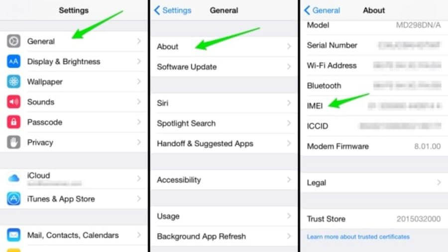 Hướng dẫn kiểm tra imei iPhone nhanh, an toàn và chính xác nhất - Hình 2 Hướng dẫn kiểm tra imei iPhone nhanh, an toàn và chính xác nhất - Hình 2