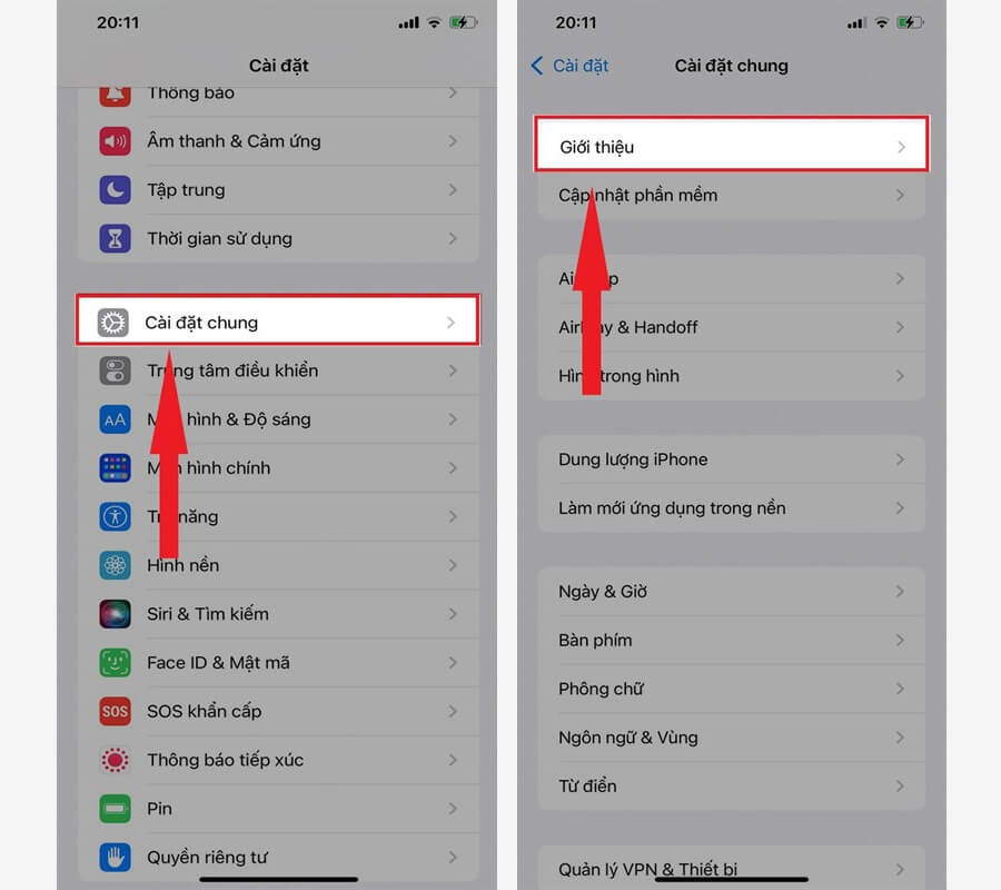 Hướng dẫn kiểm tra màn hình iPhone đã thay hay chưa trên iOS 15 - Hình 1 Hướng dẫn kiểm tra màn hình iPhone đã thay hay chưa trên iOS 15 - Hình 1