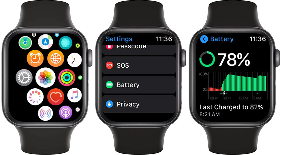 Hướng dẫn kiểm tra tình trạng pin Apple Watch trên watchOS 7 - Hình 1