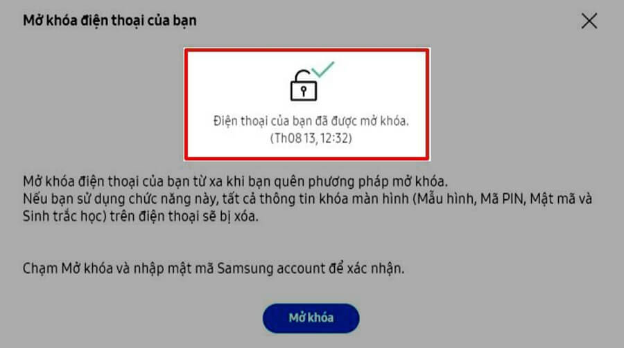 Hướng dẫn mở khóa điện thoại Samsung khi quên mật khẩu không phải ai cũng biết - Hình 4