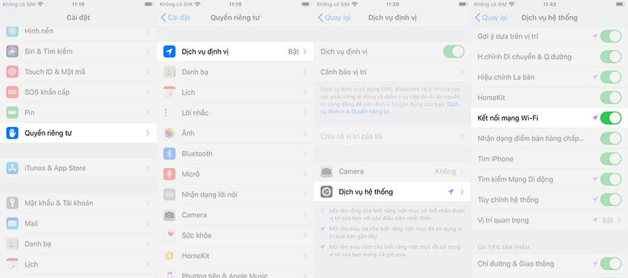 Hướng dẫn sửa lỗi iPhone, iPad không thể kết nối Wi-Fi - Hình 4 Hướng dẫn sửa lỗi iPhone, iPad không thể kết nối Wi-Fi - Hình 4
